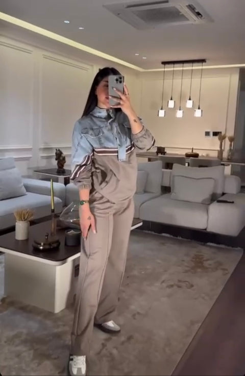 Denim Dash Luxe Cords Set