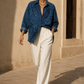 Elica Embellished Denim Shirt