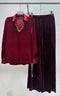 Noir Glam Velvet Cords Set