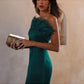 Off shoulder Furry Dress
