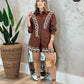Kilva Embriodery Shorts Set