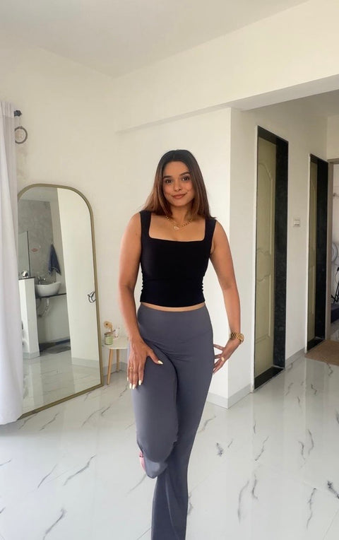 Niona Luxe High Waist Flare Pants