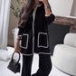 Jara Knitted Warm Cords Set