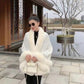 Janell Faux Fur Cape