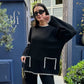 Cloe Contrast Trim Cordset