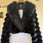 Crystal Luxe Puff Fur Jacket
