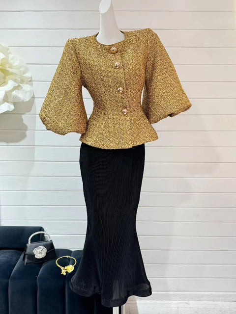 Golden Hour Luxe Top