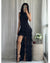 Midnight Muse Ruffle Gown