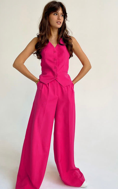 Two Piece Vest Set