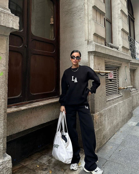 LA Fleece Tracksuit Set