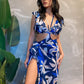 Blire Monokini With Sarong Set