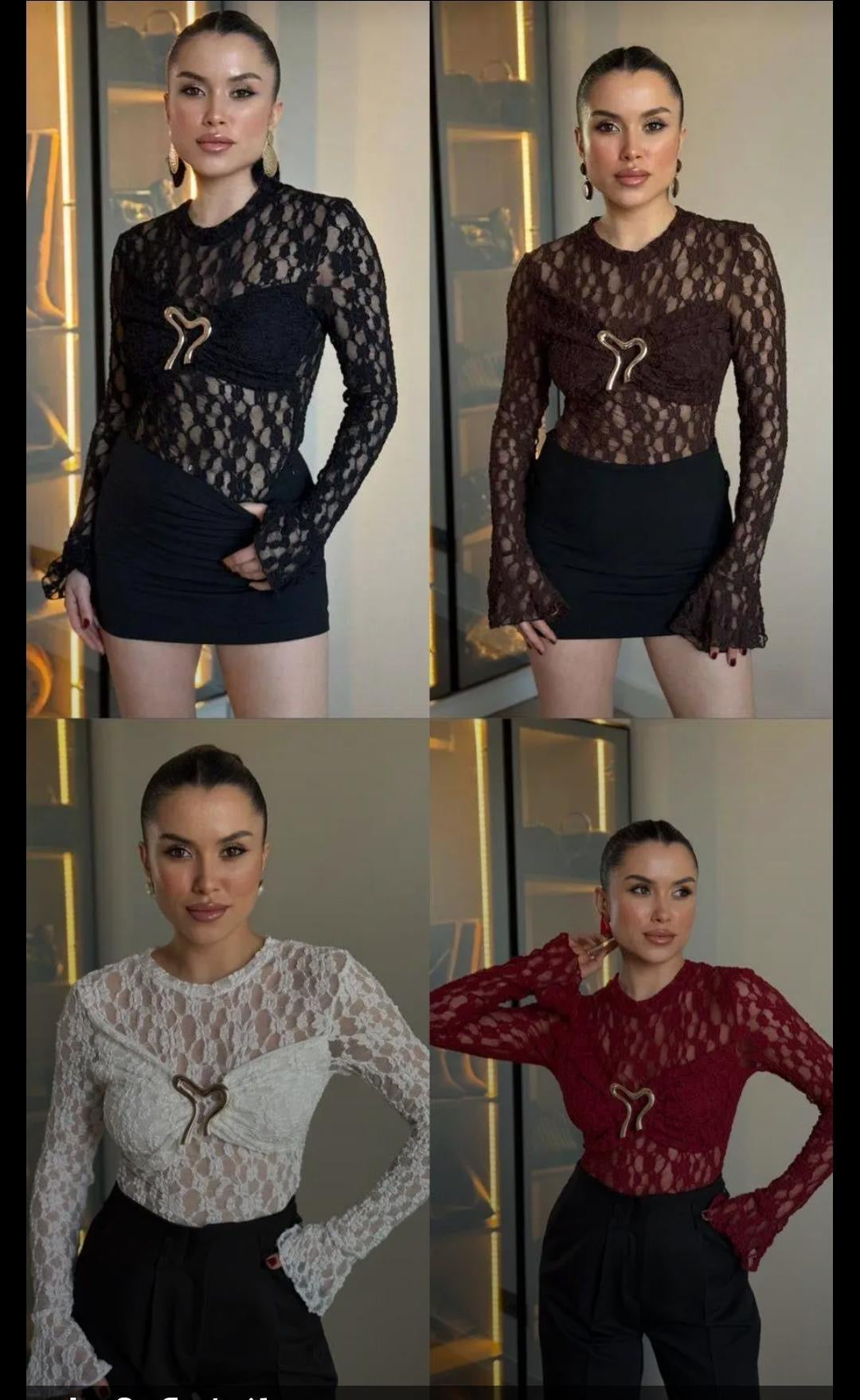 Nyx Lace Top