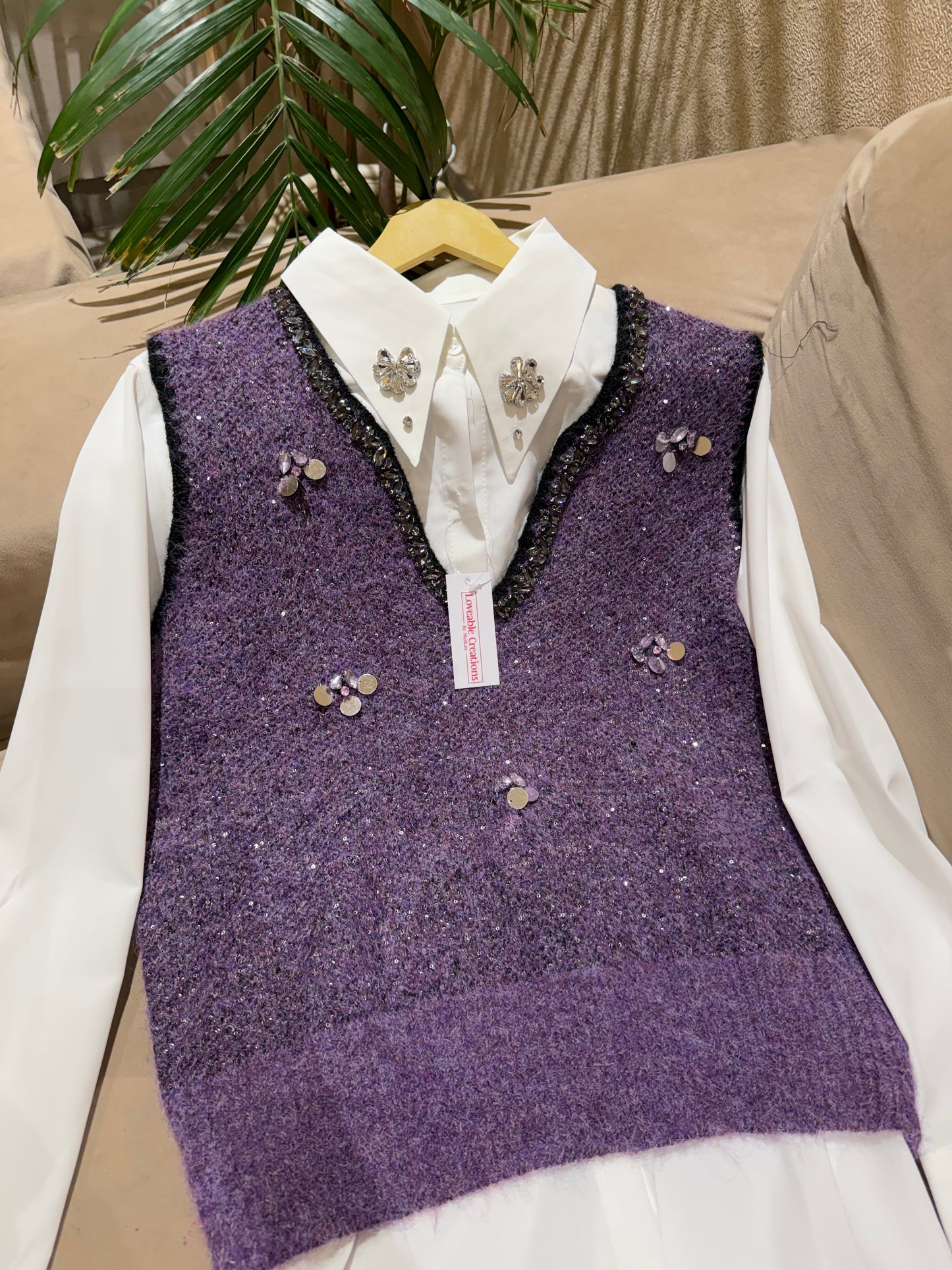 C Knit Vest