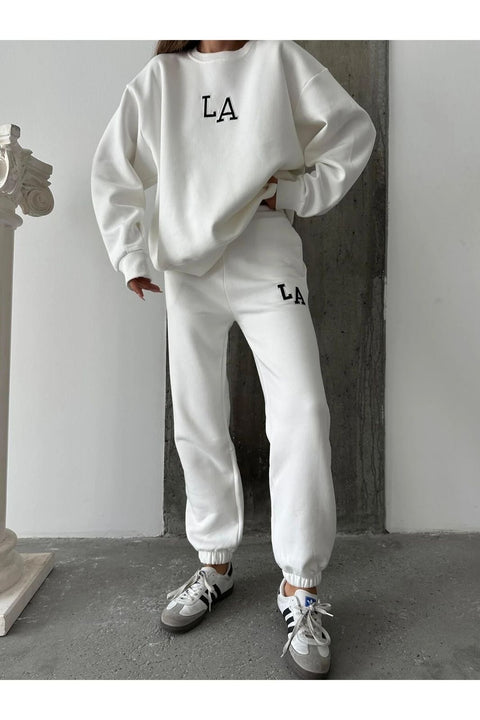 LA Fleece Tracksuit Set