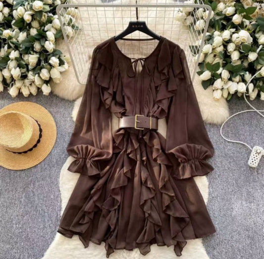 Boca Ruffle Dress