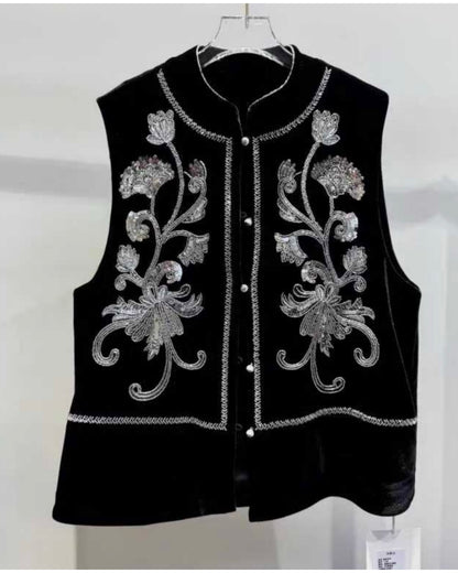 Shahi Ada Velvet Luxe Jacket