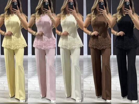 Zaria Lace Overlay Cord