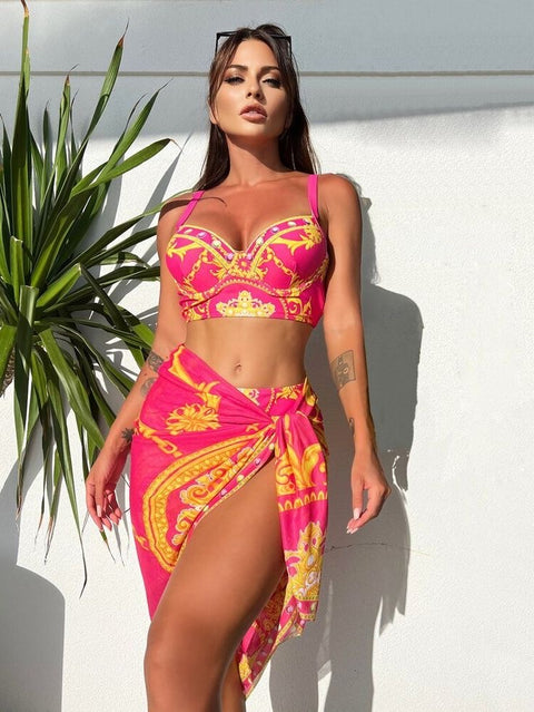 Liona Bikini With Sarong