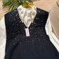 Starlume Pearl Knit Shirt Set