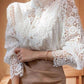 Vika Luxe Lace Shirt