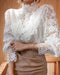 Vika Luxe Lace Shirt