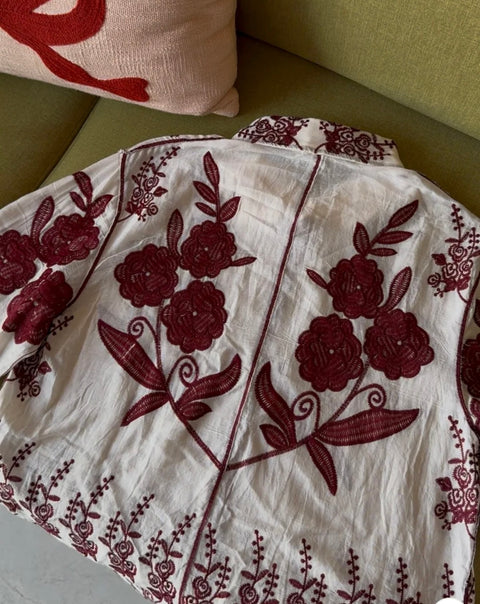 Lily Embriodered Shirt