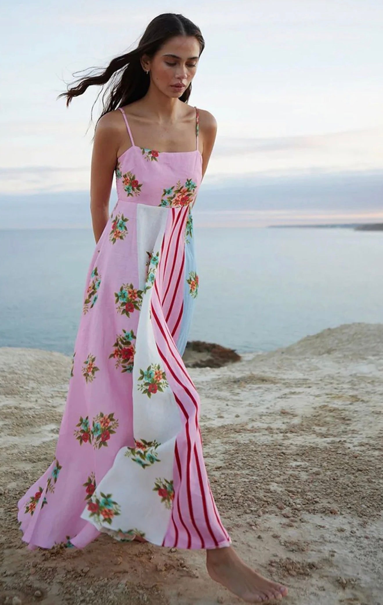 Garden Haze Maxi Dress