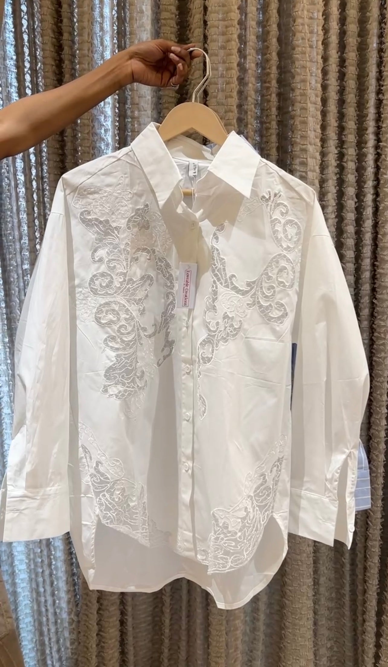 Kina Exclusive Lace Shirt