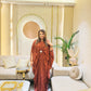 Zafraan Drape Kaftan