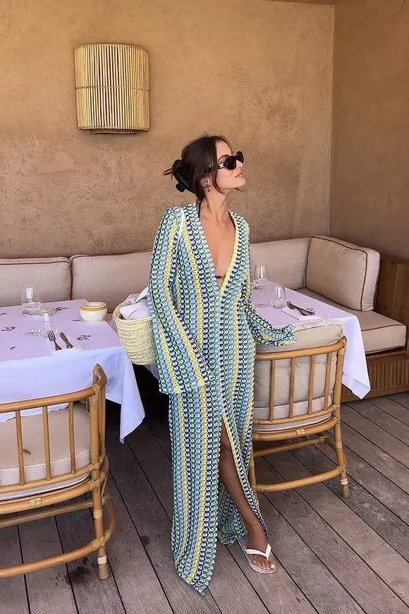 Milan Beach Crochet Dress