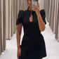 Chica Puff Sleeves Dress