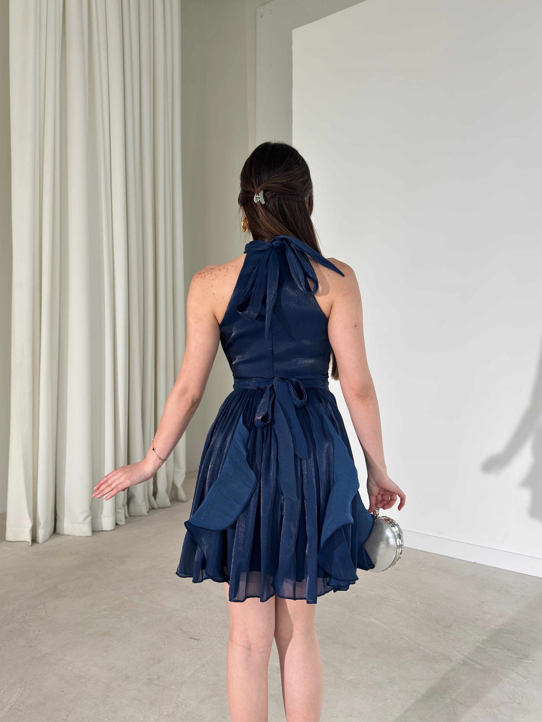 Aurora Ruffle Mini Dress