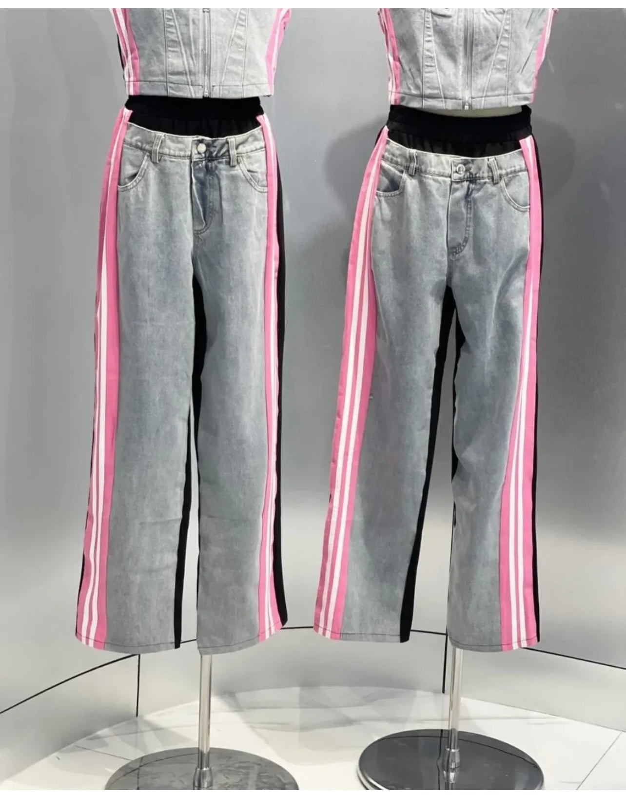 Denim Chic Coords Set