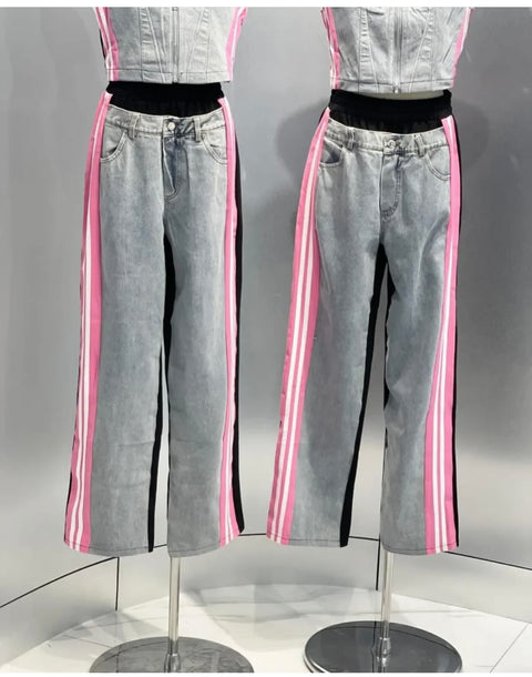 Denim Chic Coords Set