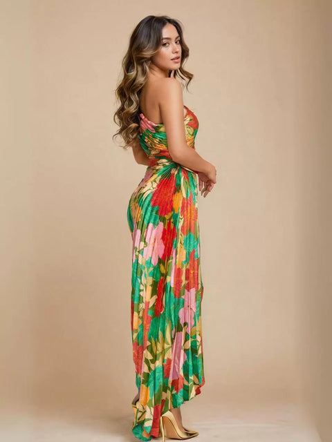 Sira Pleated Summer Dress