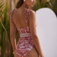 Riviera Rose Fringe Luxe Swim Set