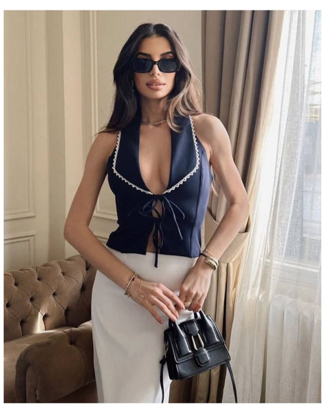 Shynae Halter Neck Top