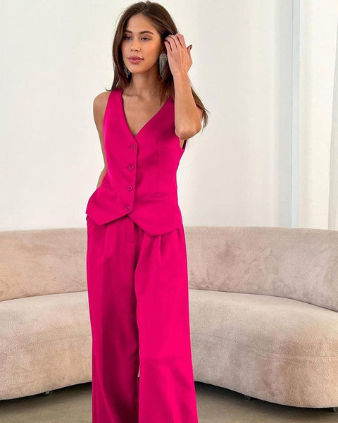 Two Piece Vest Set