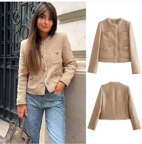 Luxe Tweed Coat