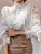 Vika Luxe Lace Shirt