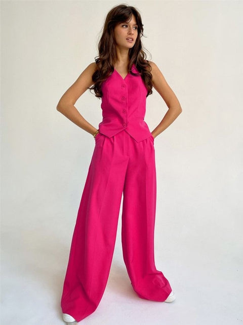 Two Piece Vest Set