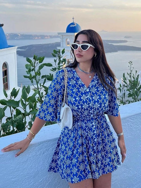 Lucy Embriodered Dress