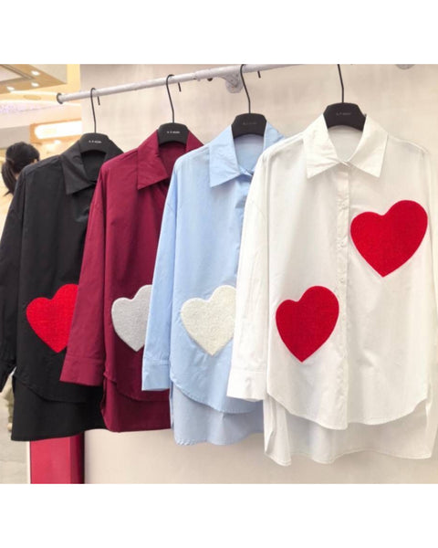 Cozy Heart Summer Shirt