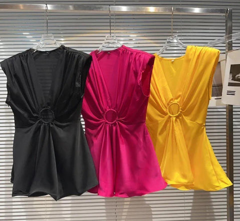 Mermaid V Neck Top