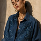 Elica Embellished Denim Shirt