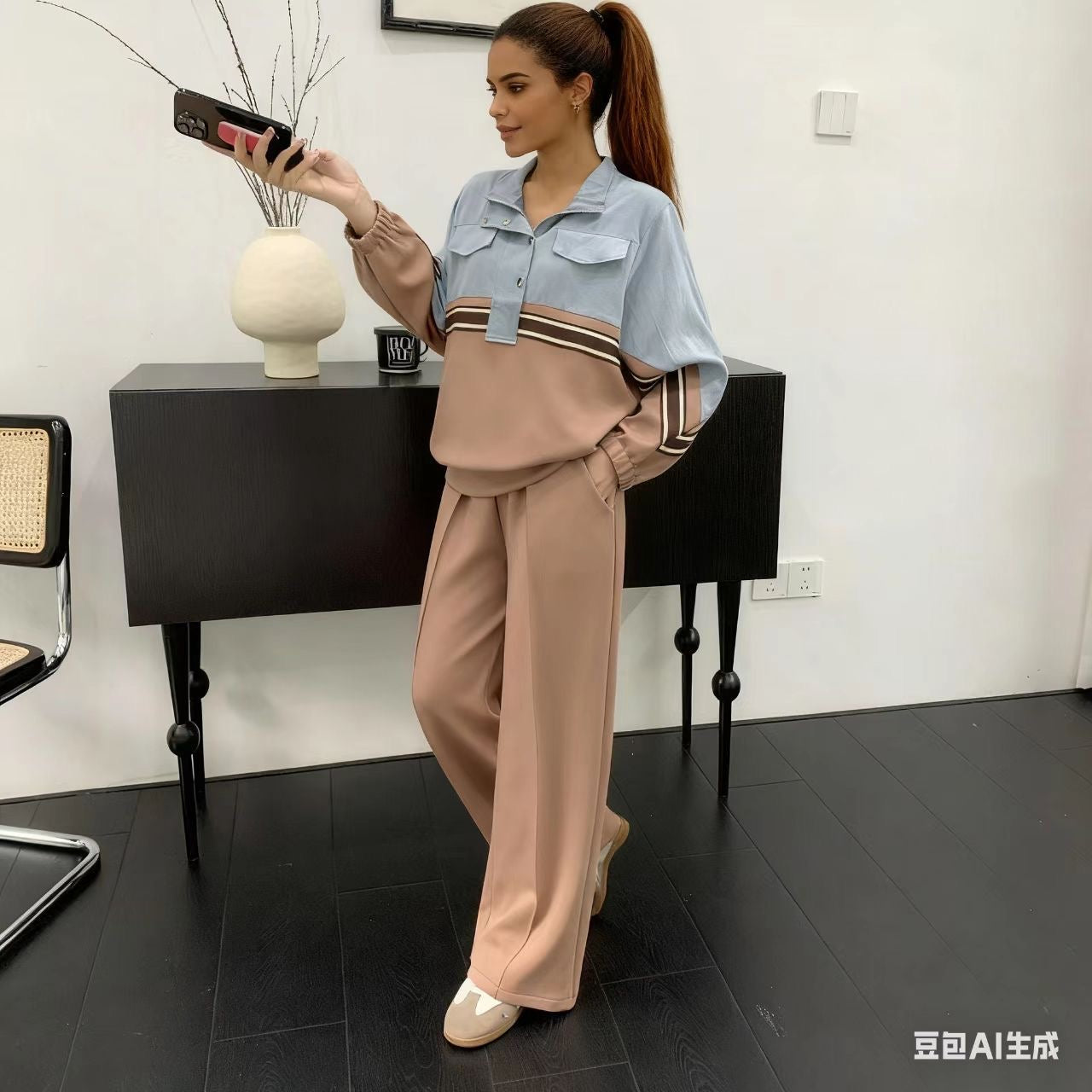 Denim Dash Luxe Cords Set