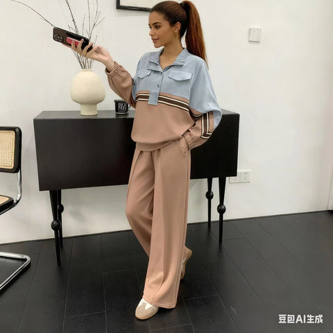 Denim Dash Luxe Cords Set