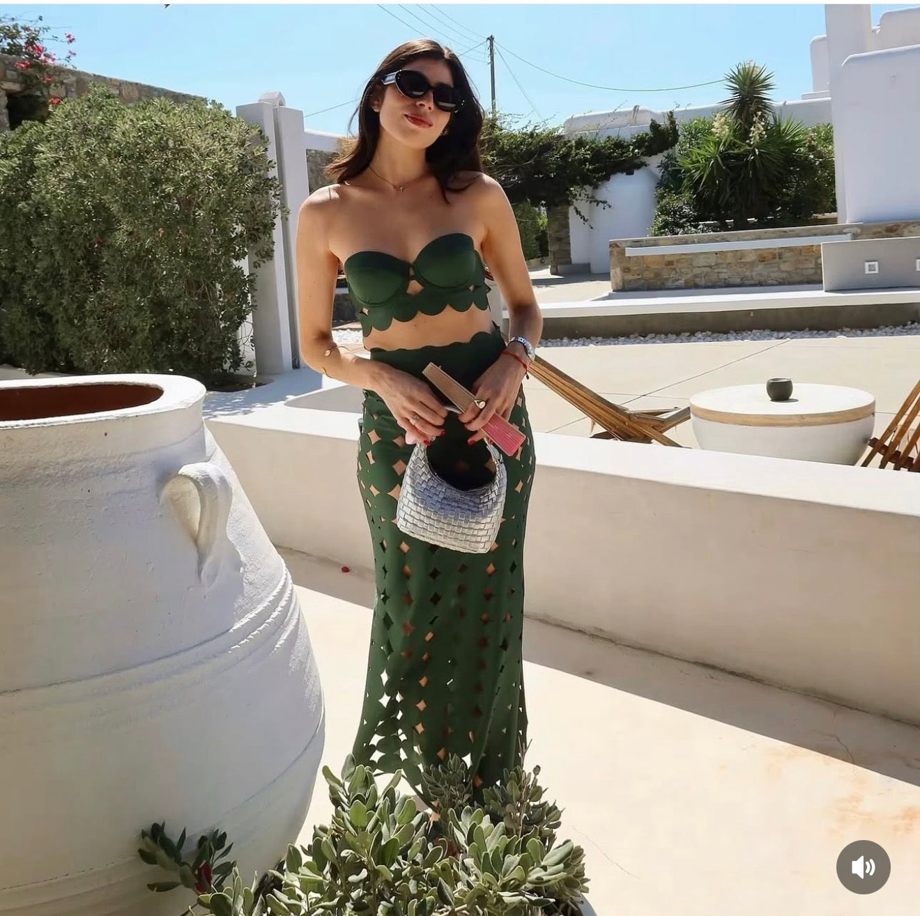 Jade Allure Swimsuit Set