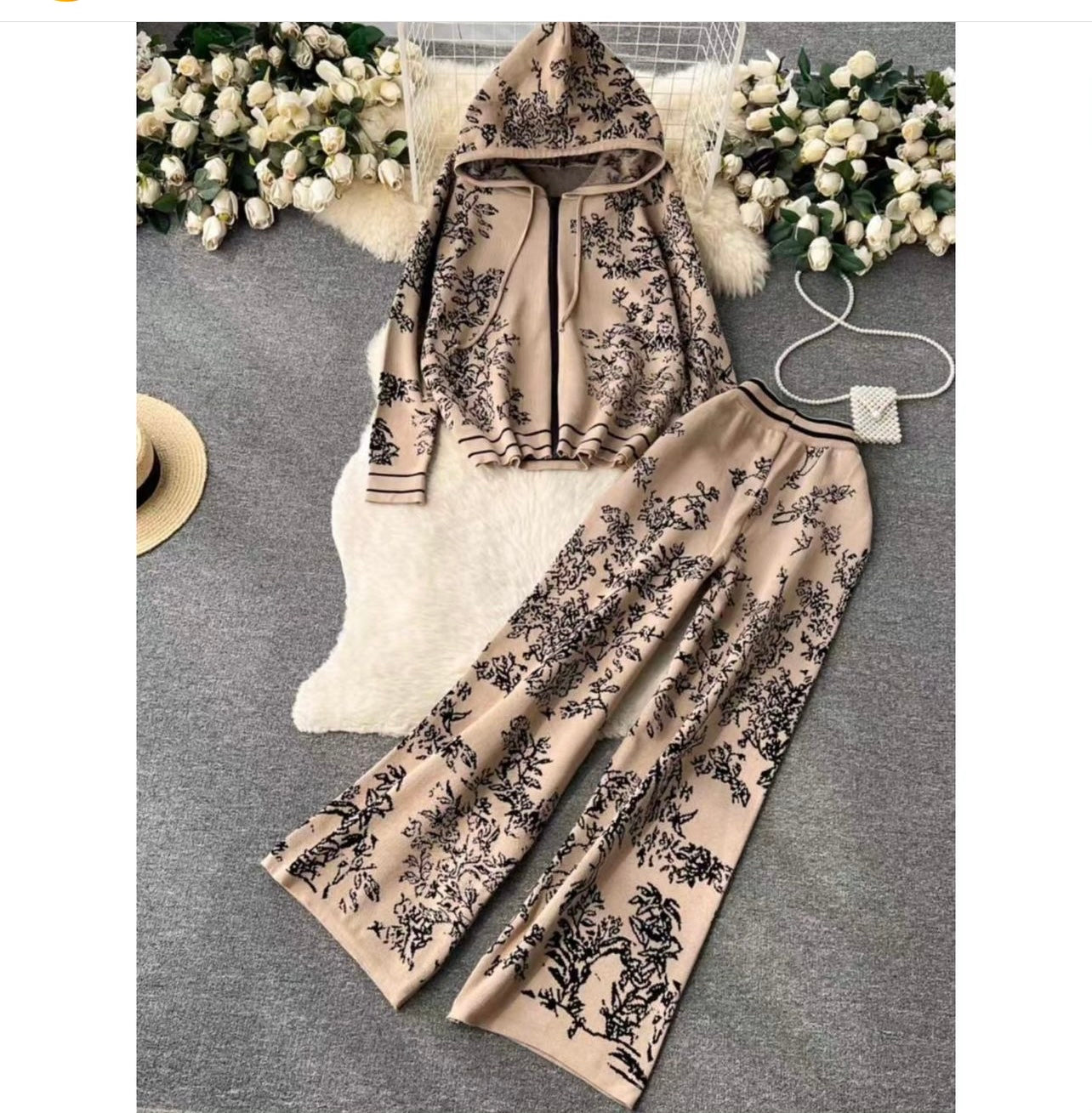 Jacky Floral Cords Set