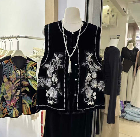 Shahi Ada Velvet Luxe Jacket